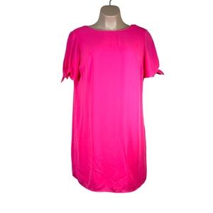Size 16 NEW IN Studio Neon Pink Barbiecore Dress Short Sleeve XL Cocktail Party